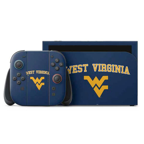 West Virginia University Est 1867 Nintendo Switch 2 (2025) with Joy-Con Skin